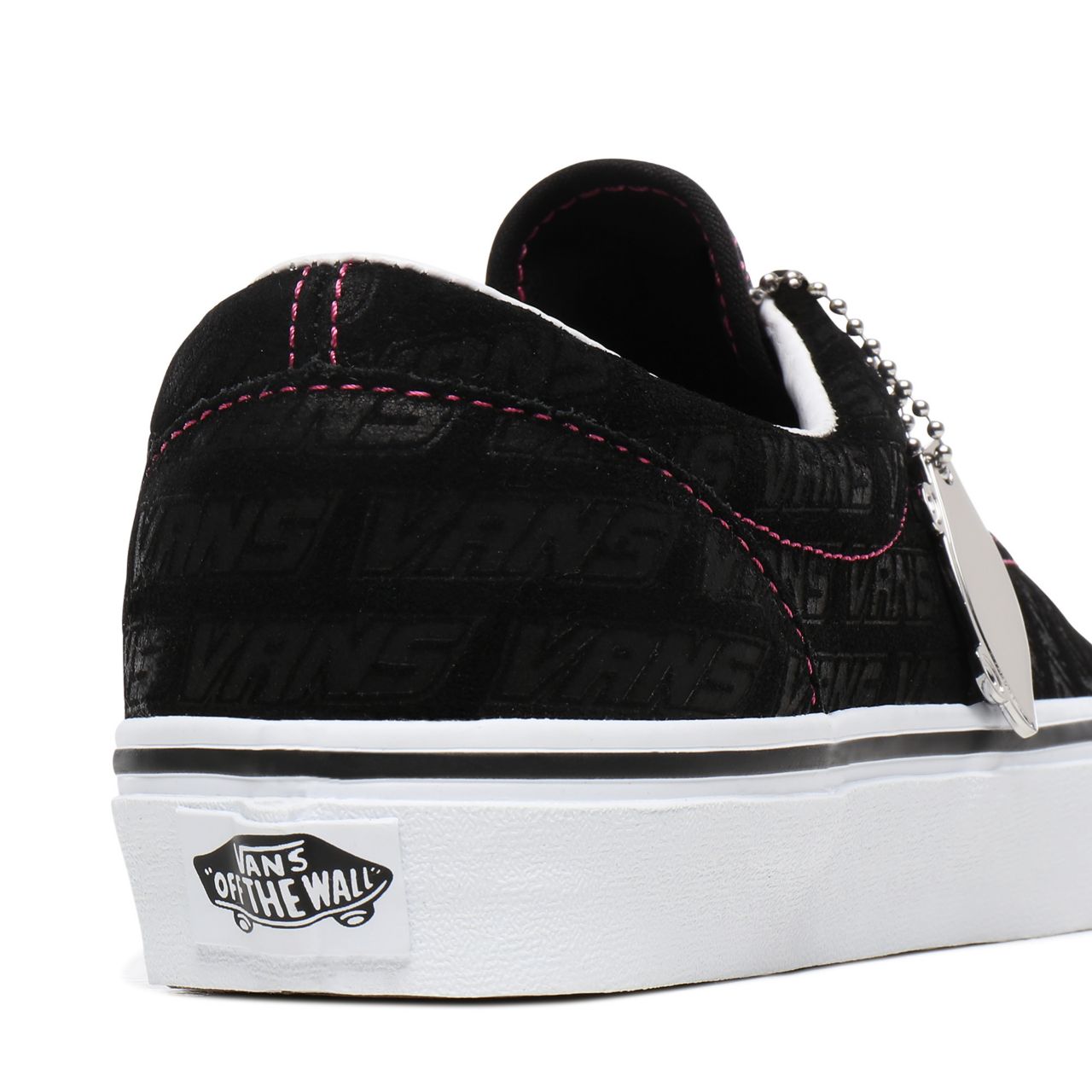 Vans Emboss Era Black Classic Womens - (Vans Emboss) Black/True White VN0A4U39X00 Shoes