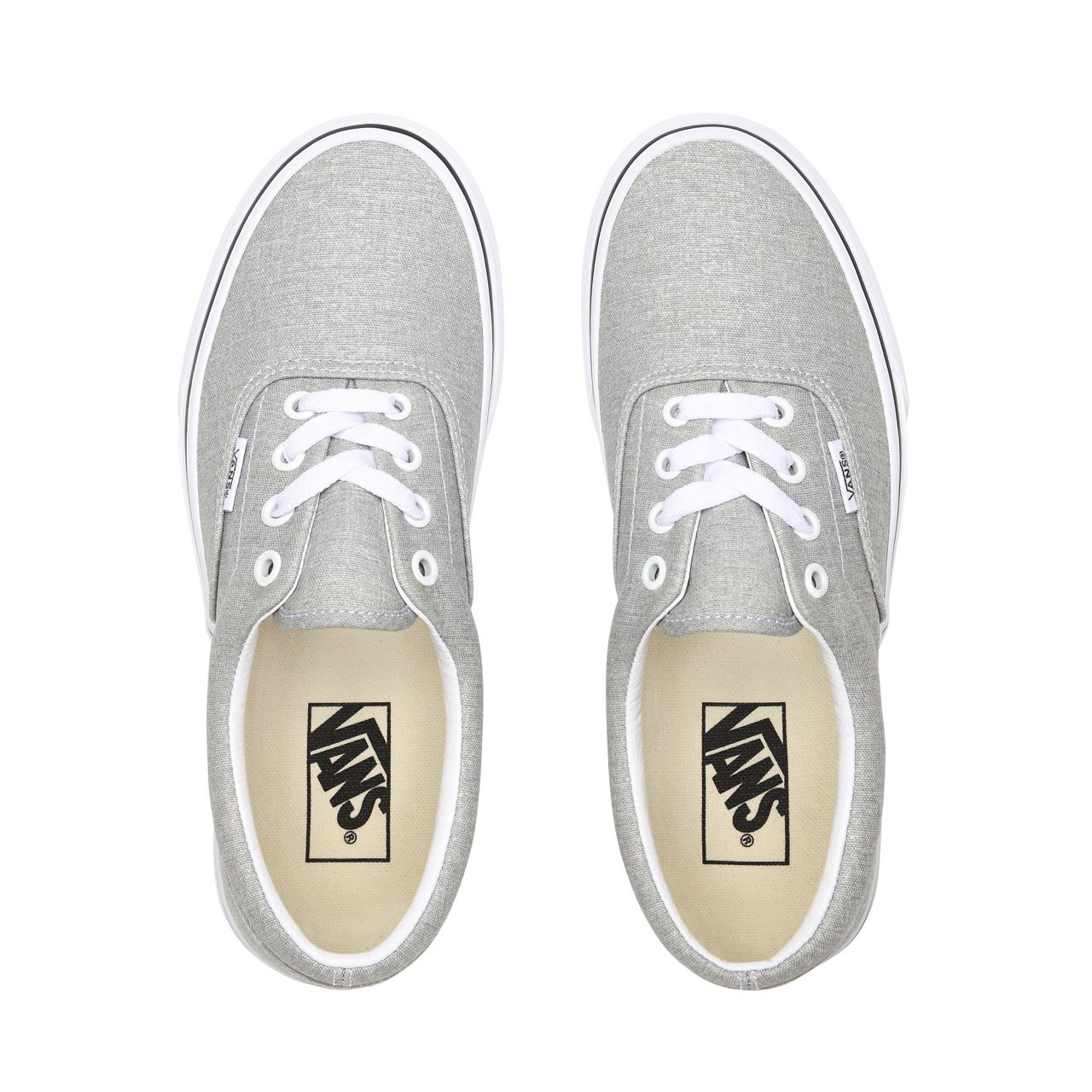 Vans Era Grey Classic Womens - Silver/True White VN0A4U39X1K Shoes