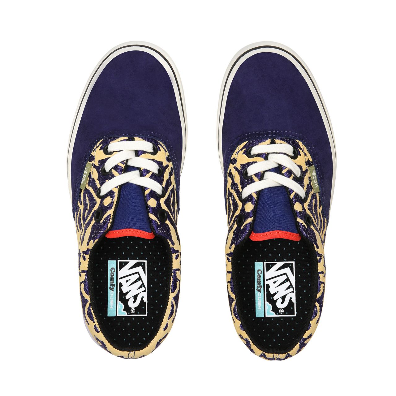 Vans Bugs ComfyCush Era Multicolour Classic Womens - (Bugs) Blueprint VN0A3WM9WWG Shoes